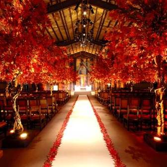 Outdoor Fall Wedding Ideas Photograph Autumn Weddings Out