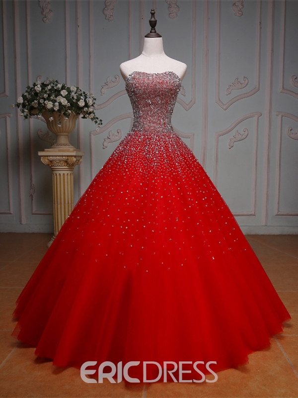 beautiful red wedding gowns