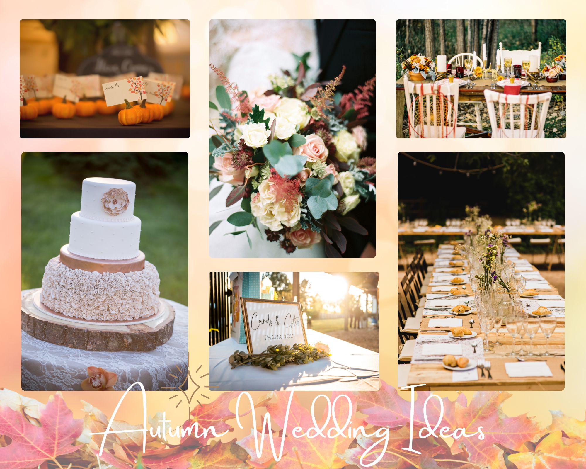 Ideas For Autumn Weddings