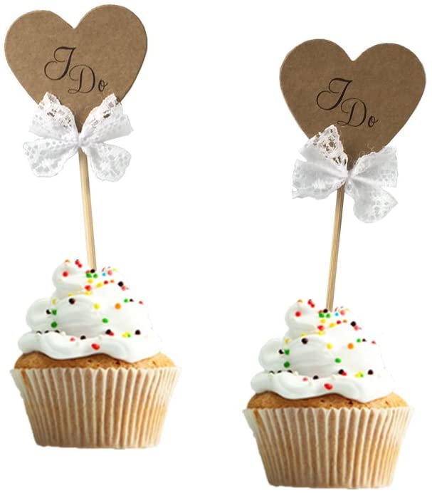 30 Beautiful Wedding Cupcake Toppers We Adore - and so will you