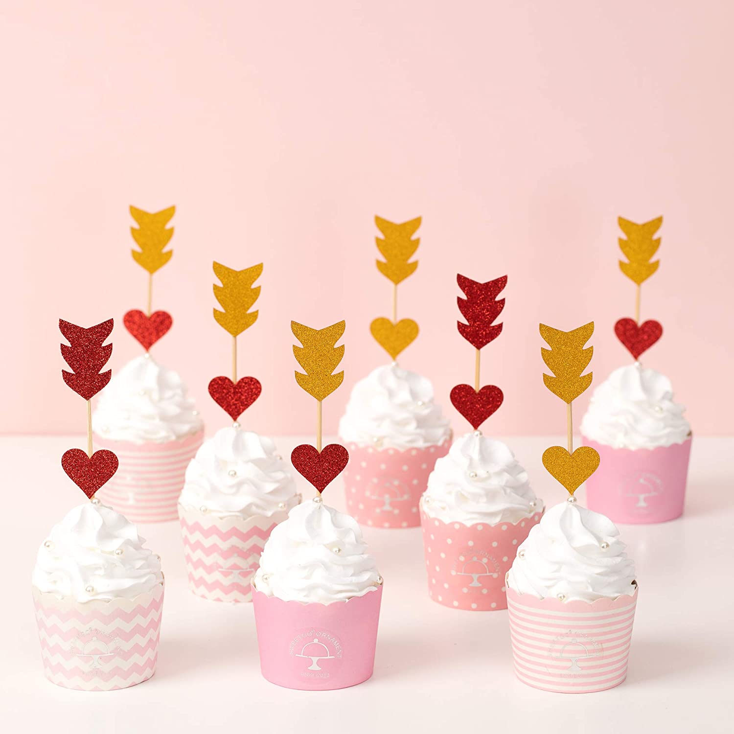 30 Beautiful Wedding Cupcake Toppers We Adore - and so will you