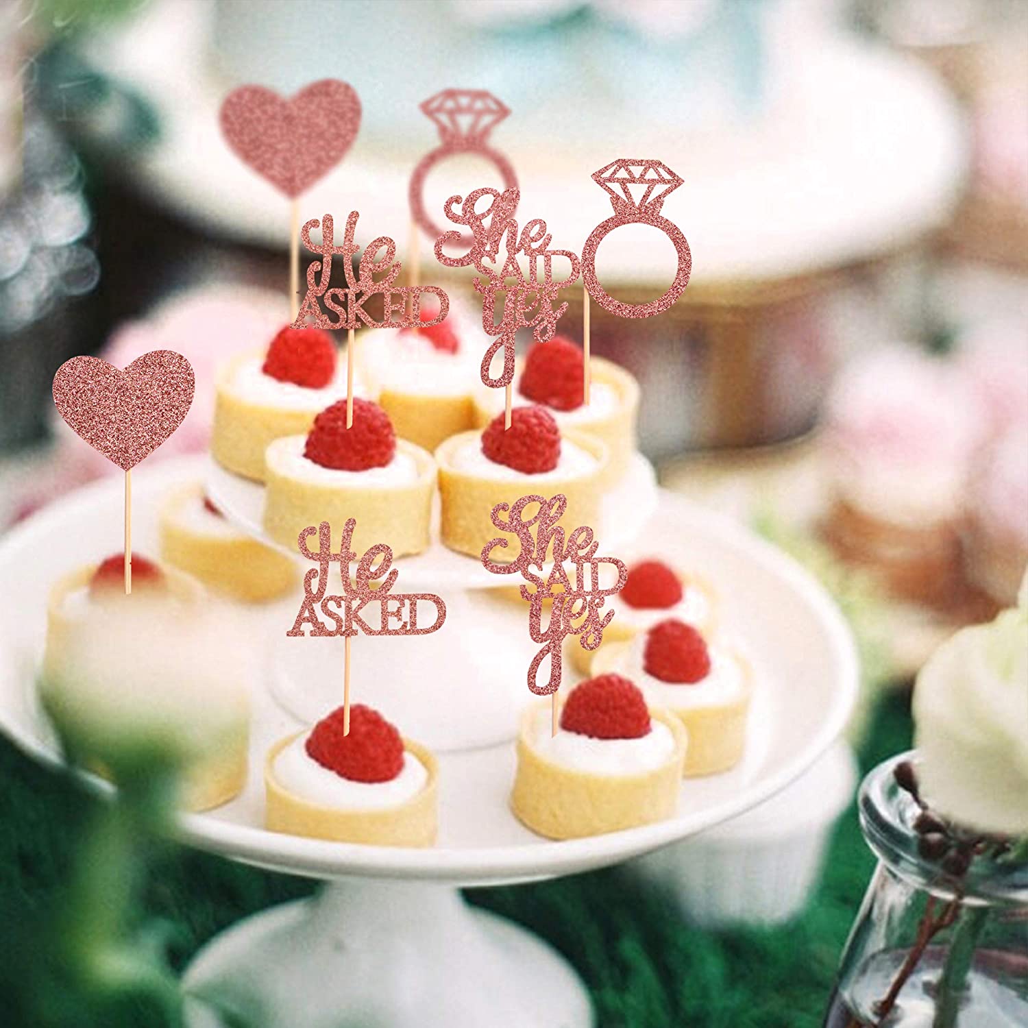 30 Beautiful Wedding Cupcake Toppers We Adore - and so will you