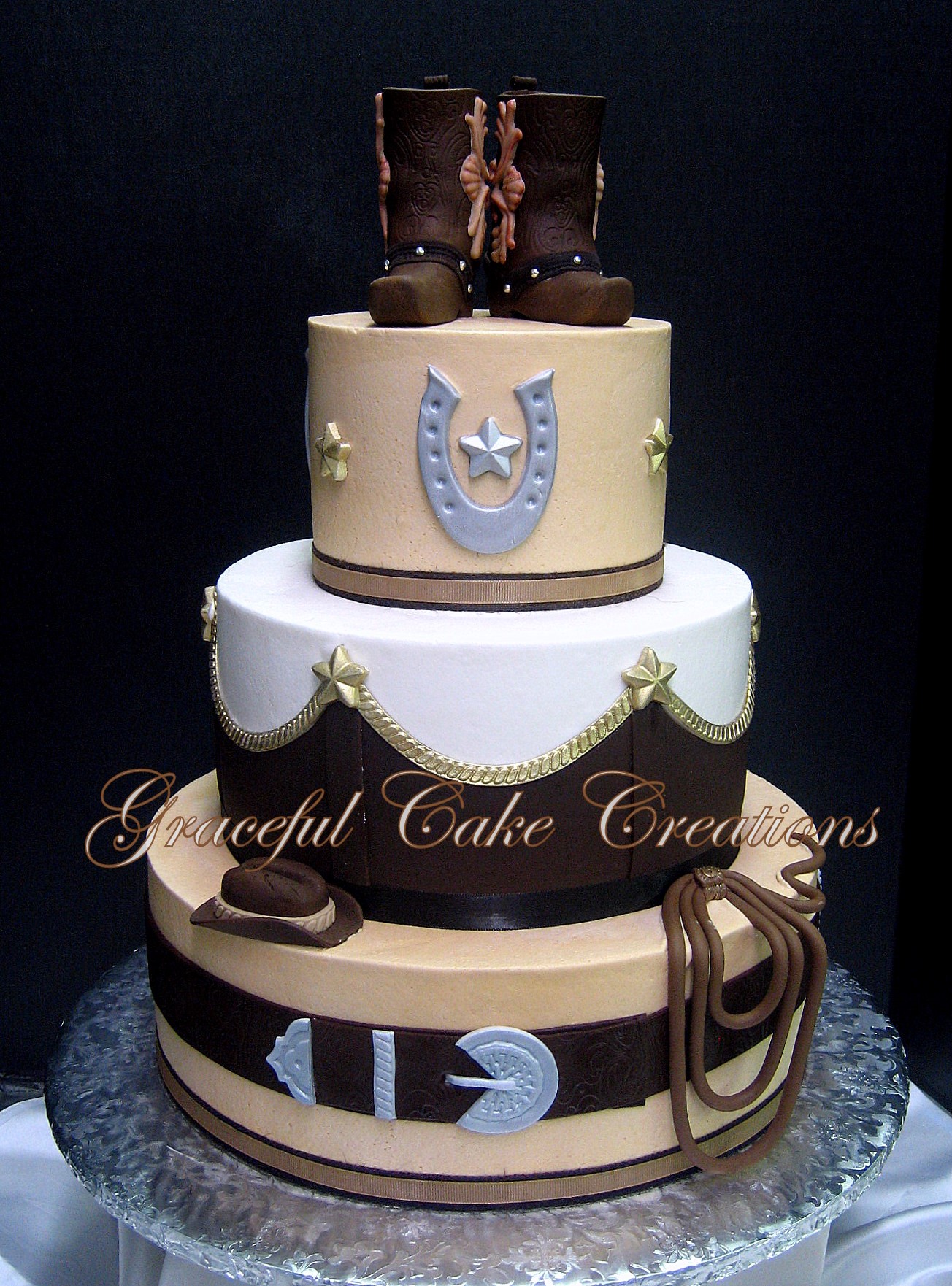 Western Wedding Cakes